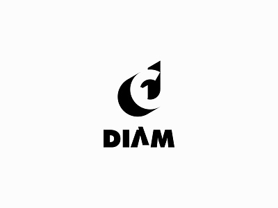 Diam (D) - Logo design, branding, icon, letter, alphabet