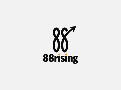 88rising - Logo design, icon, branding branding lettering logo logo design logo mark logos logosai logotype minimalist logo modern design modern logo monogram number 8 simple logo typography