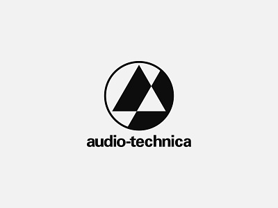 Audio-Technica - Logo design, branding, brand identity abstract logo audio audio technica brand identity branding icon logo logo design logo mark logos logotype minimalist logo modern design modern logo simple design simple logo