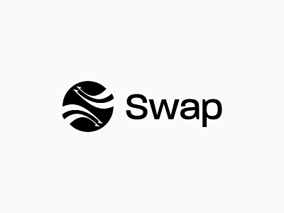 Swap - Logo design, icon, branding abstract logo crypto exchange icon lettering logo logo design logos logotype minimalist logo modern logo monogram simple logo token typography ui