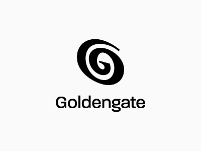 Golden Gate (G) - Logo design, icon, branding, letter