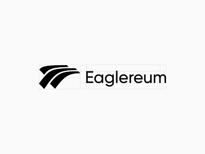 Eaglereum (eagle) - Logo design, icon, branding, crypto