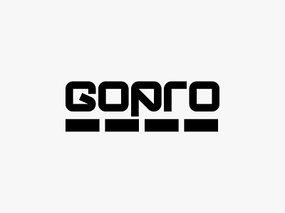 GoPro - Logo design, icon, branding, logotype