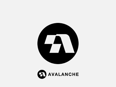 Avalanche | Letter A | Logo design, icon, branding, logotype