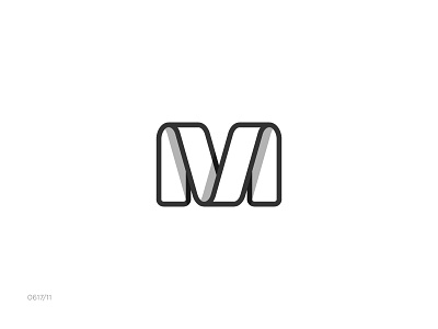 M branding design flat icon illustration lettering logo logotype mark monogram type typography