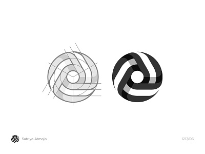 The letter O - monogram / logo / logotype / icon