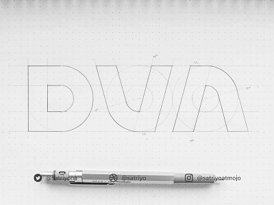 DVA - logotype, logo, logos, icon, typography branding clean design flat icon identity letter lettering logo logotype mark minimal monogram type typography