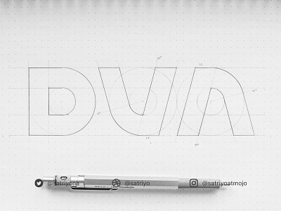 DVA - logotype, logo, logos, icon, typography branding clean design flat icon identity letter lettering logo logotype mark minimal monogram type typography