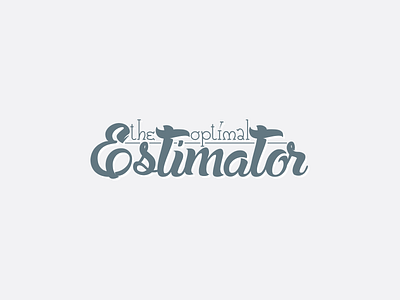 The Optimal Estimator - Logo