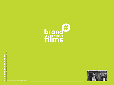 Brand New Films Logo - Rebranding brand brand design brand identity branding branding design film logo logo design logodesign logos logotype rebrand rebranding redesign video vimeo
