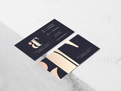 Athenaeum Transfers - Business Cards athenaeum branding branding design business card design business cards businesscard card logo luxurious luxury premium taxi uv visual design visual identity