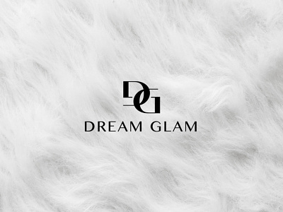 Dream Glam Logo design beautician beauty clean design corporate identity cosmetics hair stylist logo logo design logo mark make up artist minimalism salon