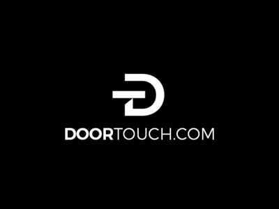 DoorTouch Logo door mural door wallpaper logo design