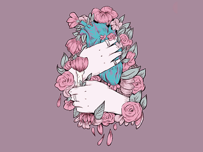 Unpopular Version of Hand Holding Flower