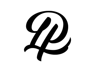 LP Monogram lettering logo logotype monogram