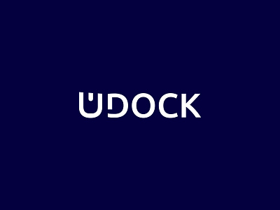 UDOCK brand branding logo