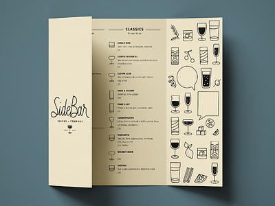 SideBar Menu Design + Illustrations