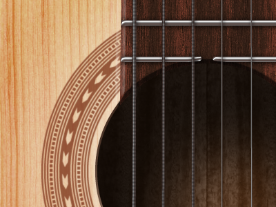 Acoustic brown e-mail guitar illustration illustrator music photoshop singer-songwriter template wood