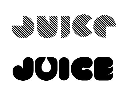 More Juice ideas logo typography