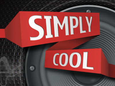 Simply Cool 3d banner nokia typography