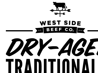 West Side Beef Co. Bag design