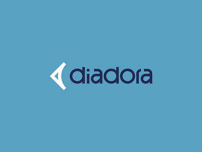 Diadora - logotype concept clothing diadora logotype redesign sport