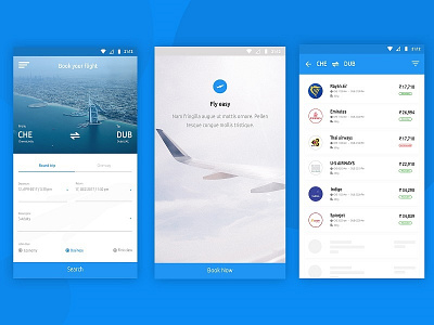 Flyeasy app design booking app creative design flight booking hotel booking ticket.