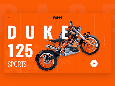 KTM - DUKE 125 Branding