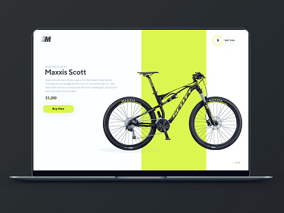 Maxxis scott mountain bike design designer homepage design product page shot ui uiux userinterface ux webdesign webdesigner website
