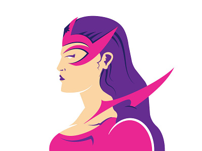 Star Sapphire comics dc illustration lantern star sapphire vector violet