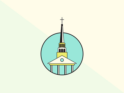 Icon Exploration branding christian church icon iconography identity logo steeple