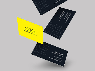 BC branding business card identity logo minimal print