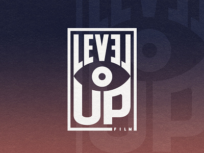 Level Up Film - Logo agency brand branding creativestudio design levelup logo logodesign photo studio toulouse ui vector vectordesign vectorlogo video