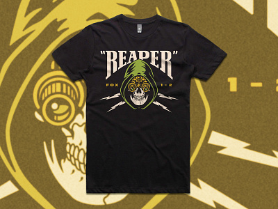 Reaper - tee-shirt design design logo logodesign marine print reaper teeshirt teeshirtdesign usmarines