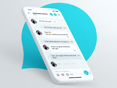 Design For  Dailyui  013  Direct Messaging