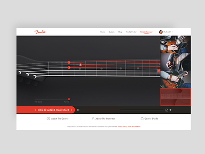Fender 3d c4d guitar guitarist tutorial web