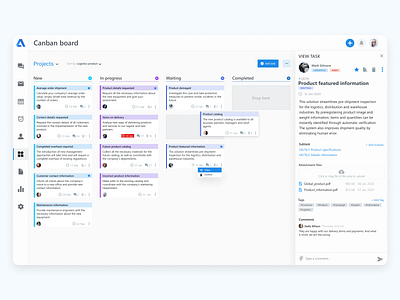 Kanban board (CRM)