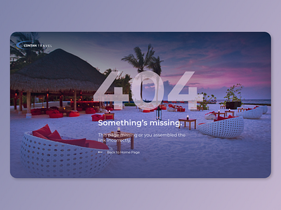 404 page (travel agency)