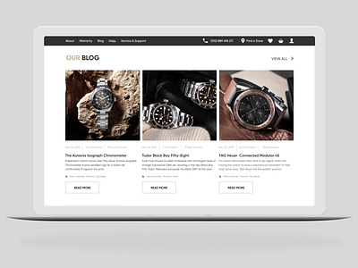 Legend Watch [Blog Page] blog blog design blog post blogging brands e commerce e commerce app e commerce design e commerce website omega sale store ui ux watch watches watching web webdesign website
