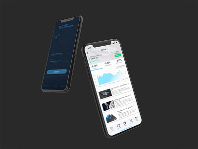 Trading App app bank bitcoin blockchain crypto finance money wallet