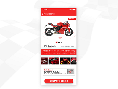 Bike online store app bike cycling design e commerce ios mobile motor motorbike motorcycle ui ux