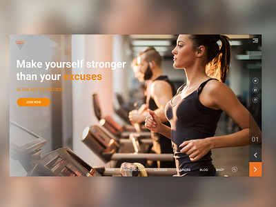 Hashtag Fitness Club by Rahul Singh Bhadoriya ✪ on Dribbble