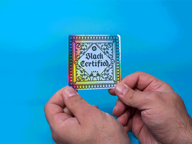 Slack Certified Stickers