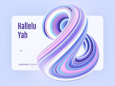 8❔ 3d c4d cinema 4d design geometric photoshop ui ux web