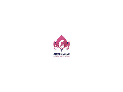 Logo Mom to Mom brand identity logo