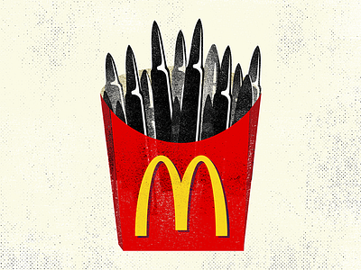 Freedom Fries editorial illustration freedom fries mcdonalds