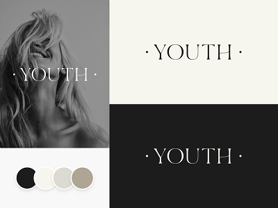 YOUTH Logo Design Concept for Fashion Boutique / Style #4 brand design branding design digital art fashion logo logo design vector