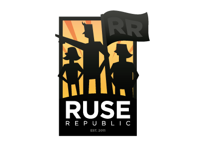 Ruse Republic Logo illustration logo vector