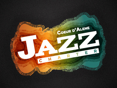 Coeur D'Alene Jazz Ensemble logo jazz logo music vector