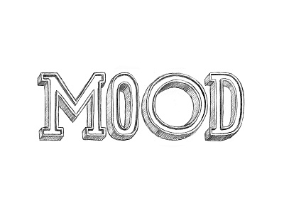 Mood feeling lettering letters mood type typography